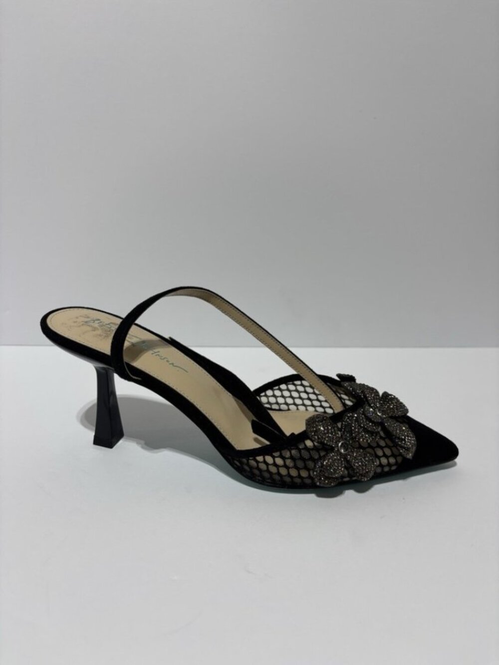 Betsey Johnson Women’s Elma Black Ankle Strap Sandals, Size 10 M